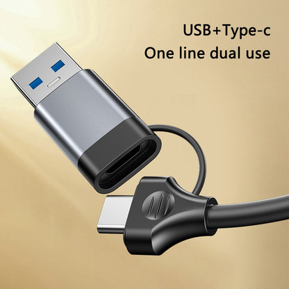 Hub USB / USB-C Yesido HB20, 5in1, Cinzento