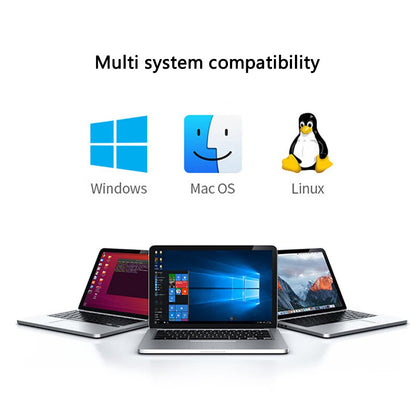 Hub USB / USB-C Yesido HB20, 5in1, Cinzento