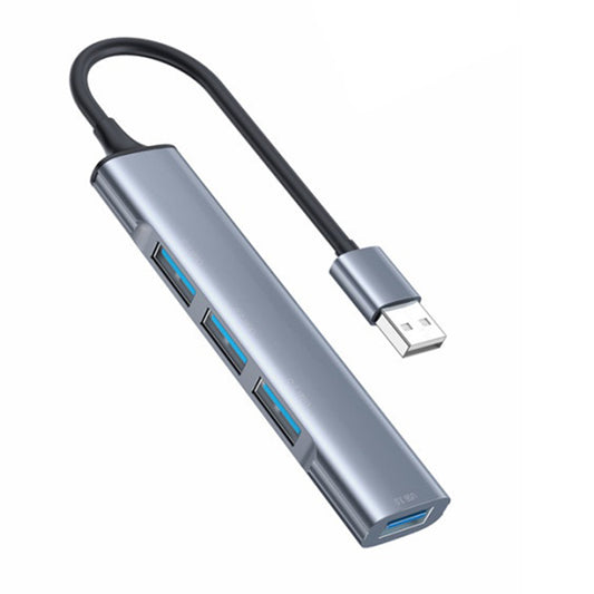 Hub USB Yesido HB18, 4 em 1, Cinzento
