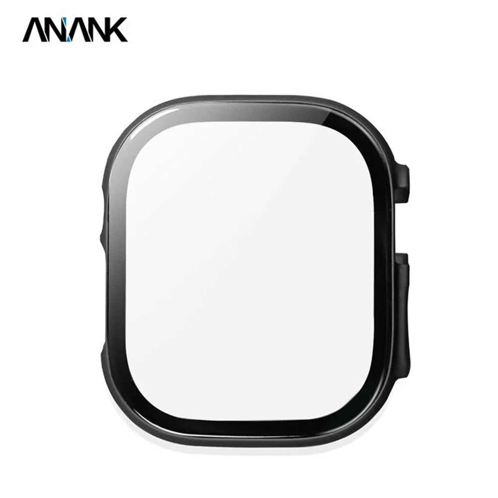 Capa Anank Screen Guard para Apple Watch Series 7 41mm, Preta
