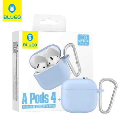 Capa Blueo Liquid para Apple AirPods 4, Azul