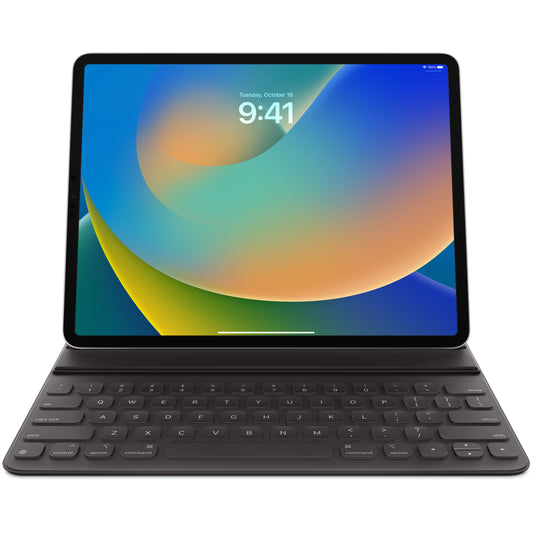 Capa de teclado para Apple iPad Pro 12.9 (2018), Smart Keyboard Folio, Preto, Recondicionada MU8H2RO/A 