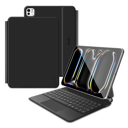 Capa com Teclado para Apple iPad Pro 11 (2025) / (2024), Tech-Protect, SmartCase Magnética, Preta