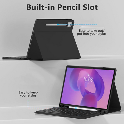 Capa com Teclado para Lenovo Idea Tab Pro, Tech-Protect, SC PEN, Preta
