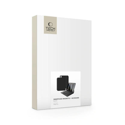 Capa com Teclado para Apple iPad Pro 11 (2025) / (2024), Tech-Protect, SmartCase Magnética, Preta