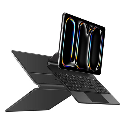 Capa com Teclado para Apple iPad Pro 11 (2025) / (2024), Tech-Protect, SmartCase Magnética, Preta