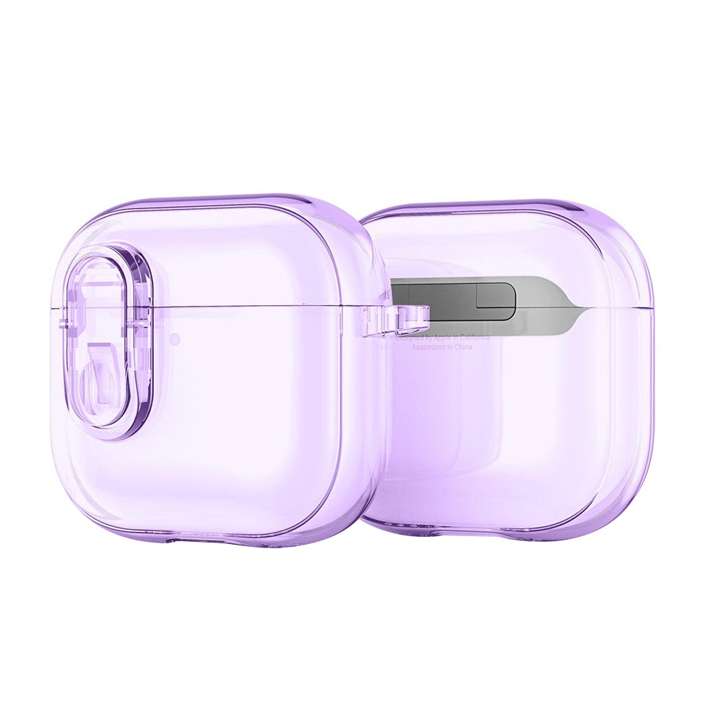 Capa DUX DUCIS PECL para Apple AirPods 4, Roxo