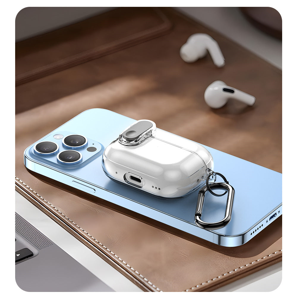 Capa DUX DUCIS PECL para Apple AirPods 4, Roxo