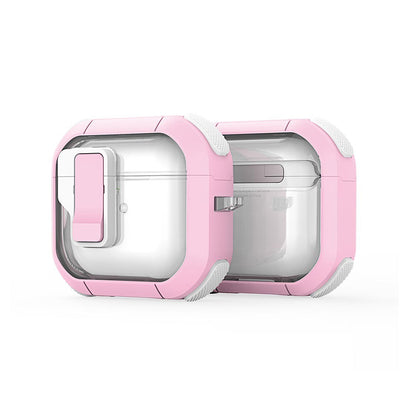 Capa DUX DUCIS PECN para Apple AirPods 4, Rosa Alba