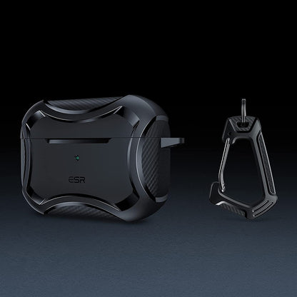 Capa ESR Cyber Armor Tough para Apple AirPods Pro Series, Preta