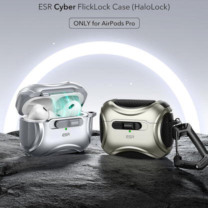 Capa ESR Cyber para Apple AirPods Pro Series, Cinzento