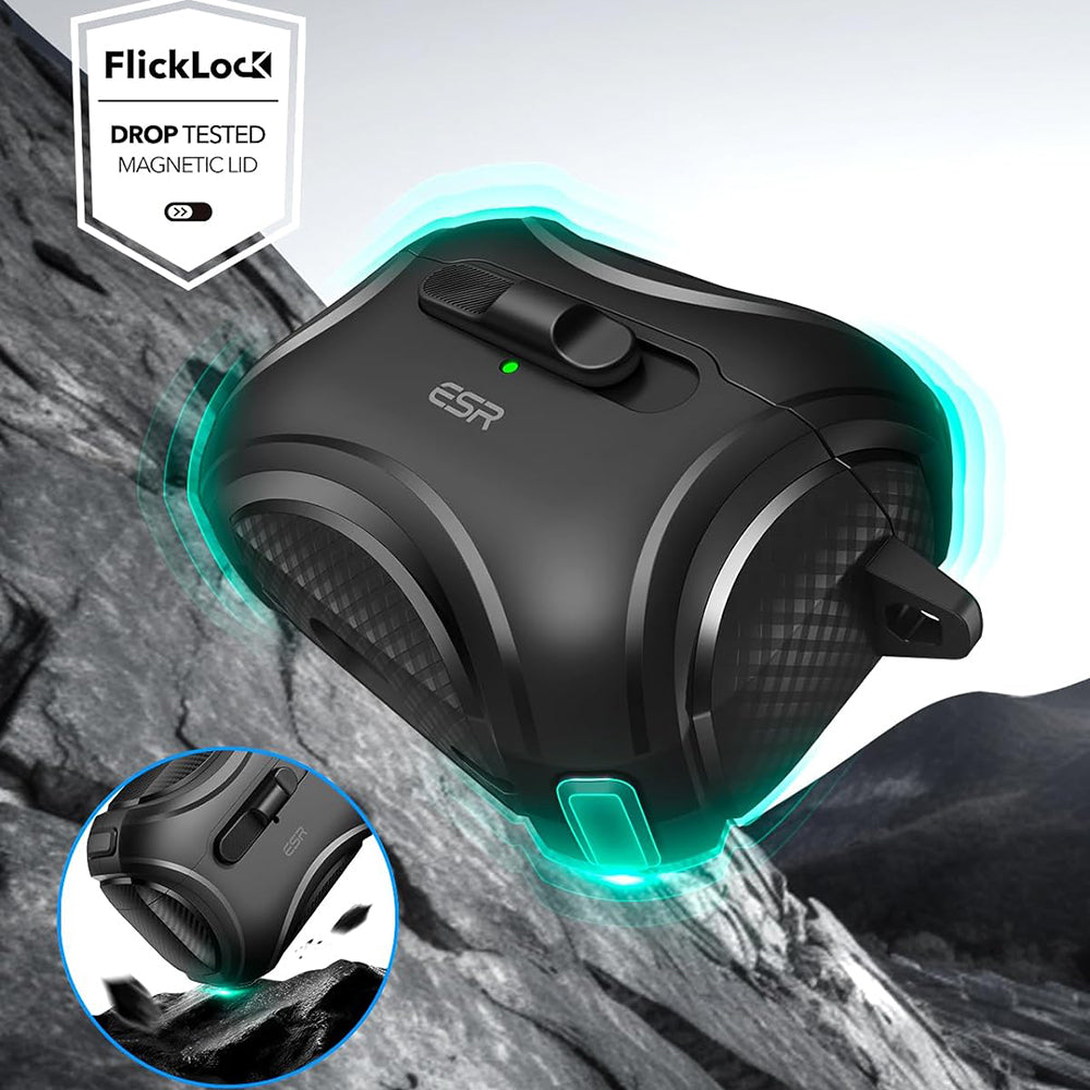 Capa ESR Cyber para Apple AirPods Pro Series, Preta