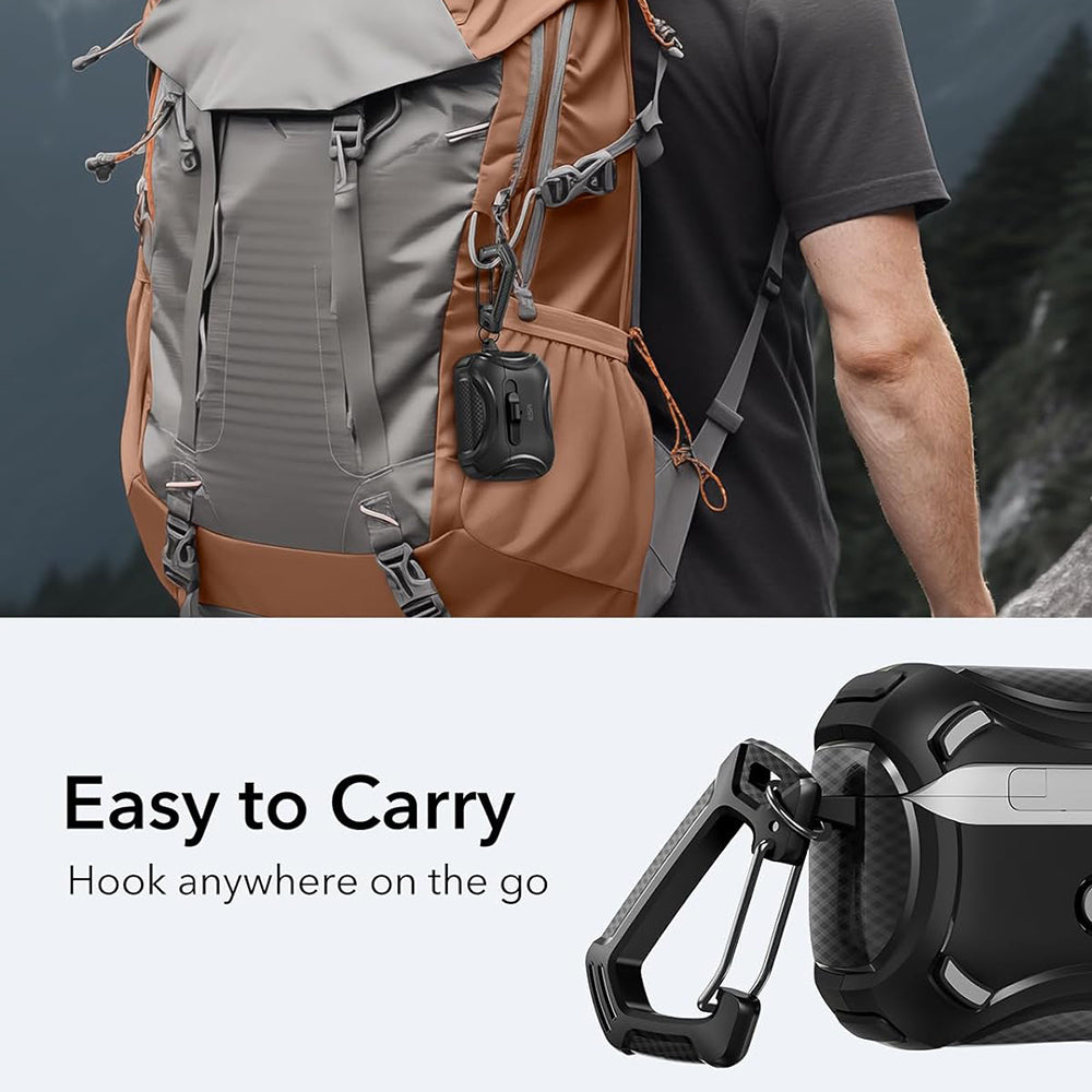 Capa ESR Cyber para Apple AirPods Pro Series, Preta