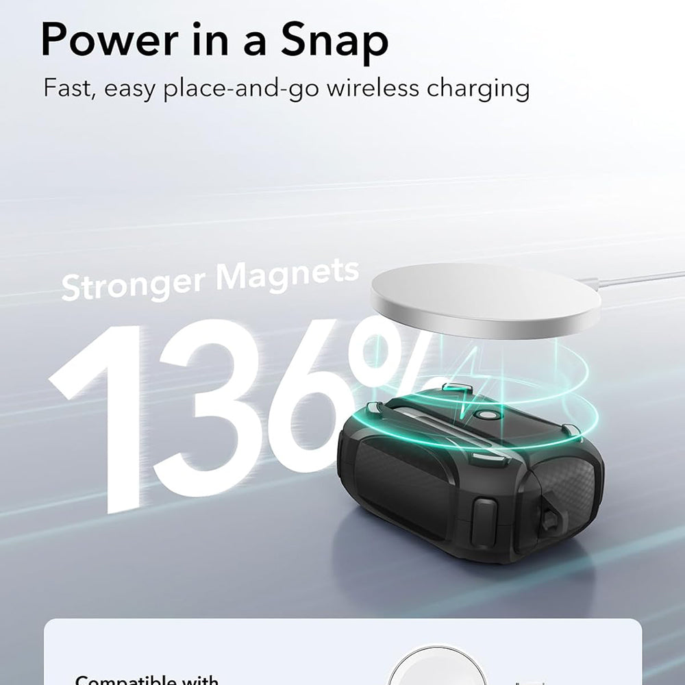 Capa ESR Cyber para Apple AirPods Pro Series, Preta