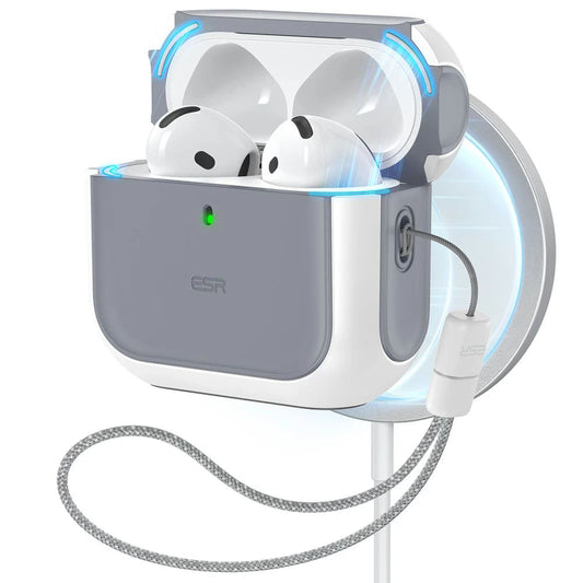 Capa ESR Orbit Hybrid para Apple AirPods 4, Branca