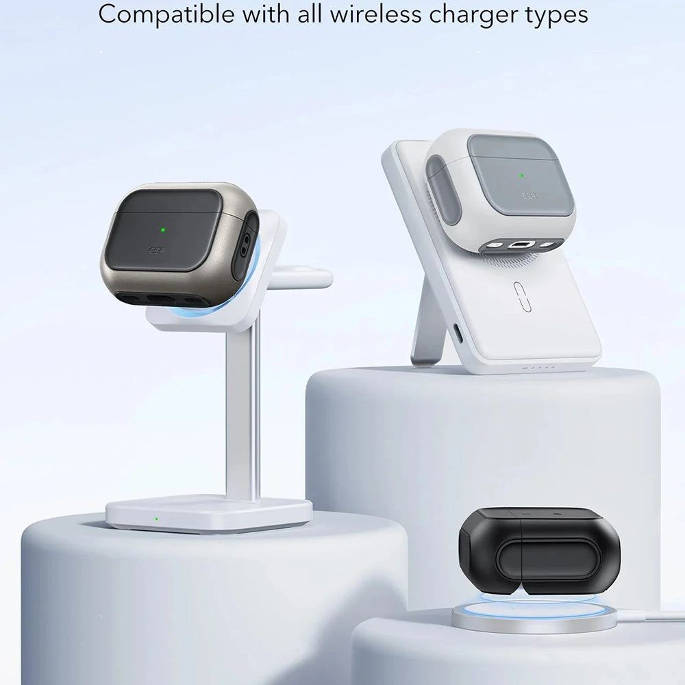 Capa ESR Orbit Hybrid para Apple AirPods Pro 3, Cinzento