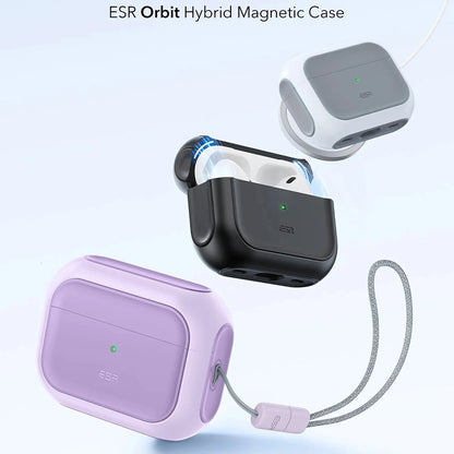 Capa ESR Orbit Hybrid para Apple AirPods Pro 3, Roxo