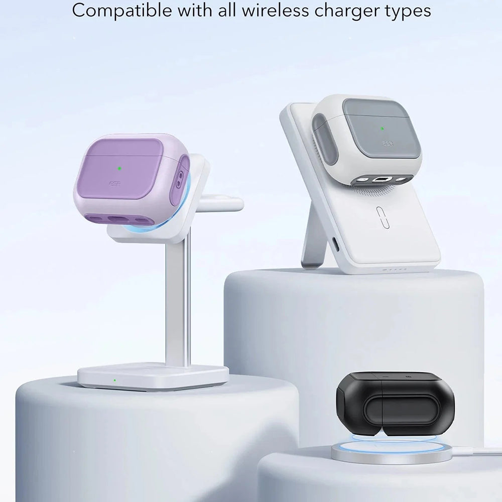 Capa ESR Orbit Hybrid para Apple AirPods Pro 3, Roxo