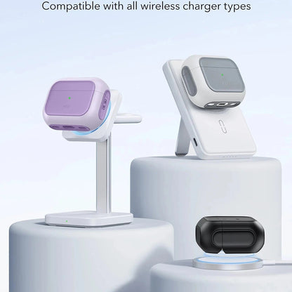 Capa ESR Orbit Hybrid para Apple AirPods Pro 3, Roxo