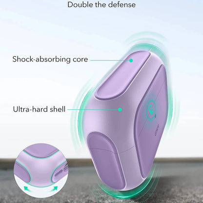 Capa ESR Orbit Hybrid para Apple AirPods Pro 3, Roxo