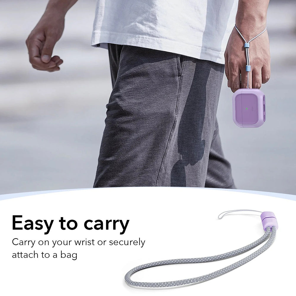 Capa ESR Orbit Hybrid para Apple AirPods Pro 3, Roxo