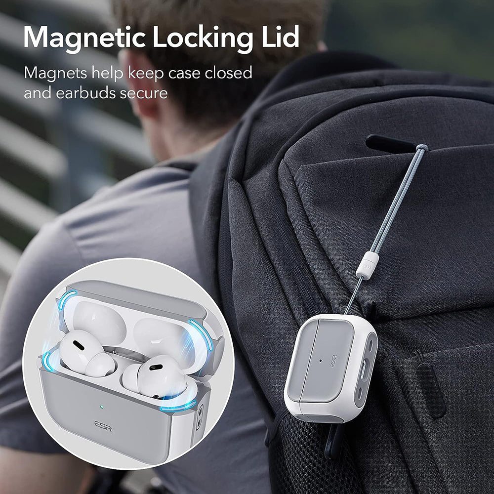 Capa ESR Orbit Hybrid para Apple AirPods Pro Series, Branca