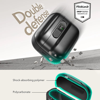 Capa ESR Pulse Magnetic FlickLock para Apple AirPods Pro 3, Branca