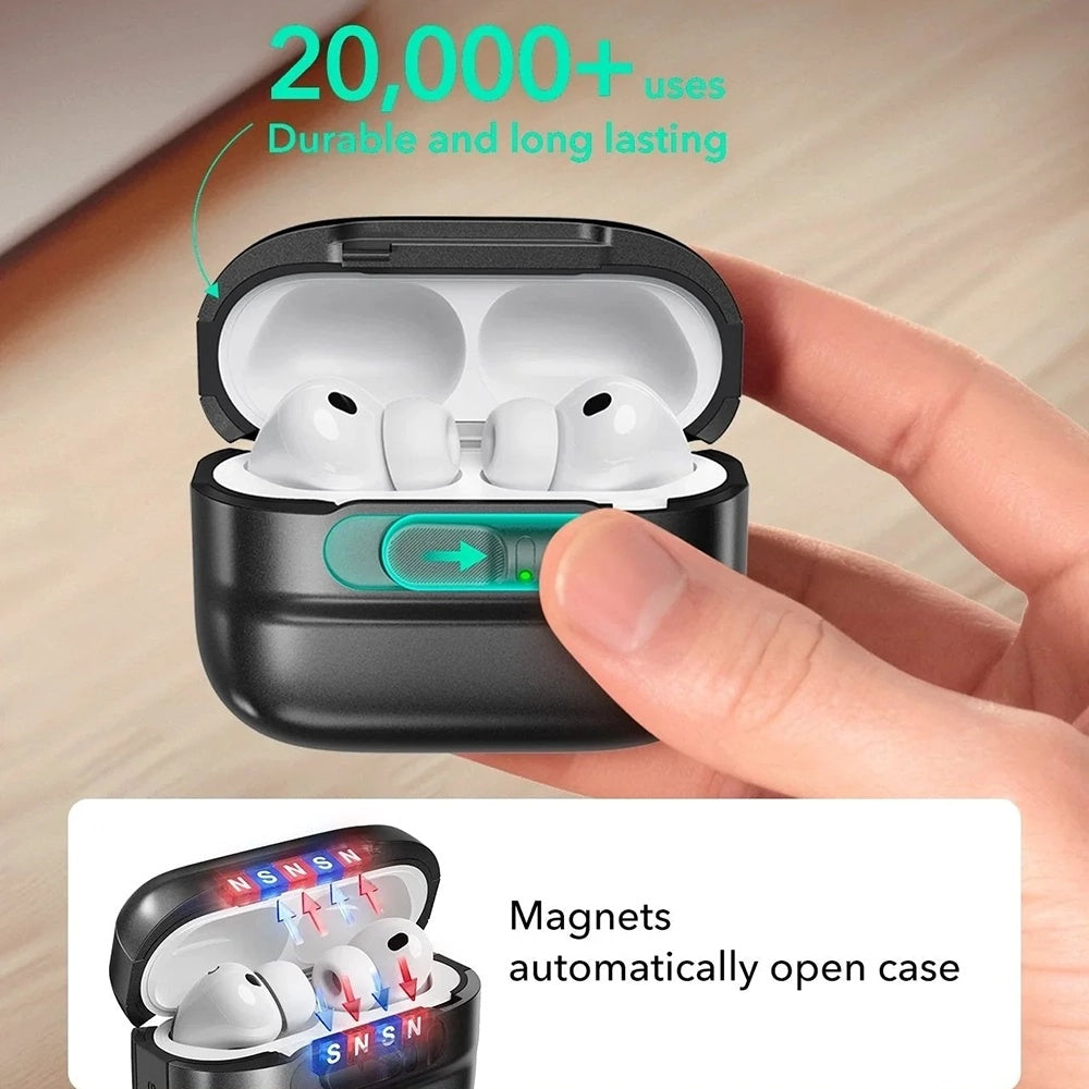 Capa ESR Pulse Magnetic FlickLock para Apple AirPods Pro 3, Cinzento