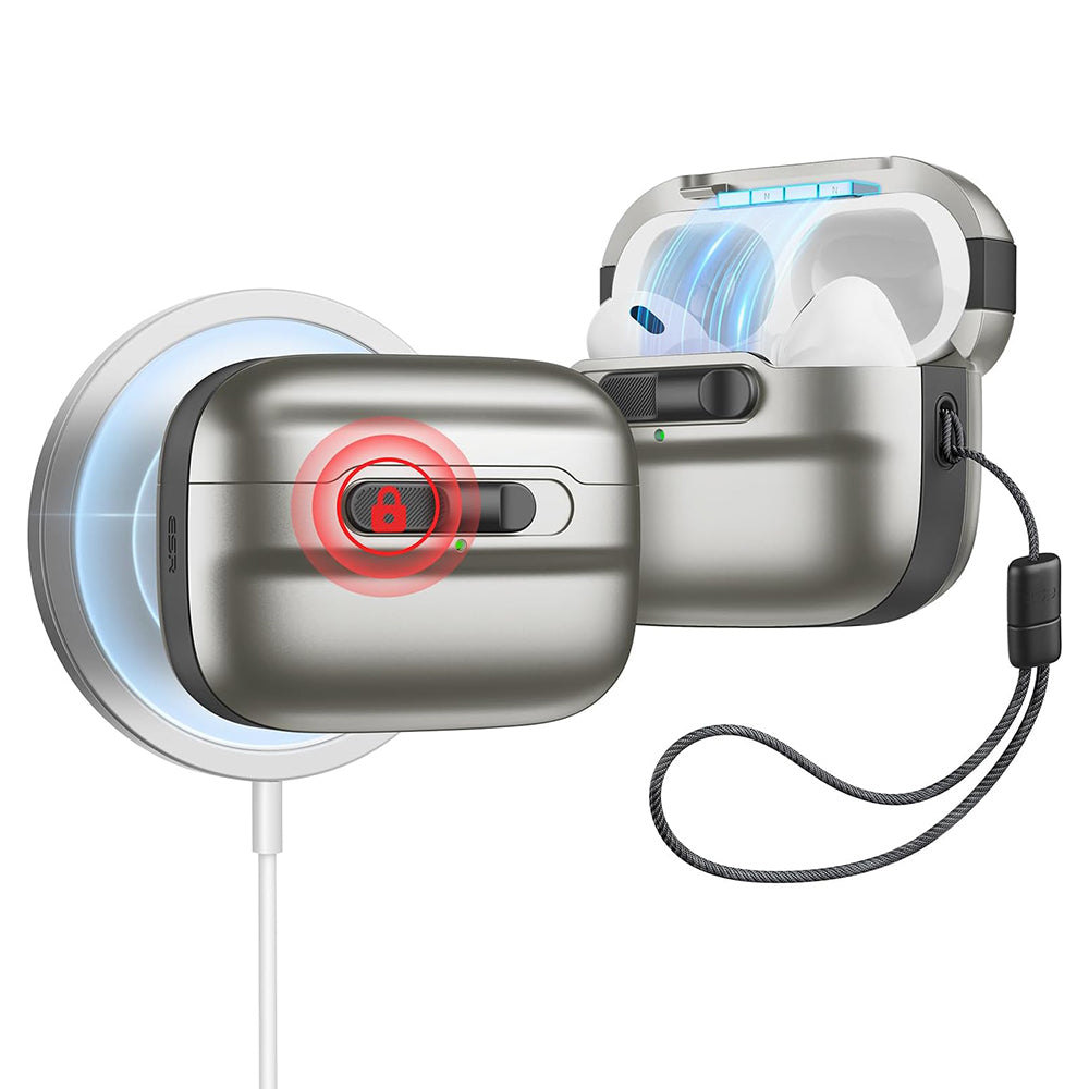 Capa ESR Pulse para Apple AirPods Pro Series, Cinzento