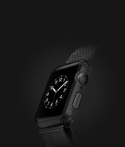 Capa Pitaka Air para Apple Watch Série 40 mm, preta KW1001A