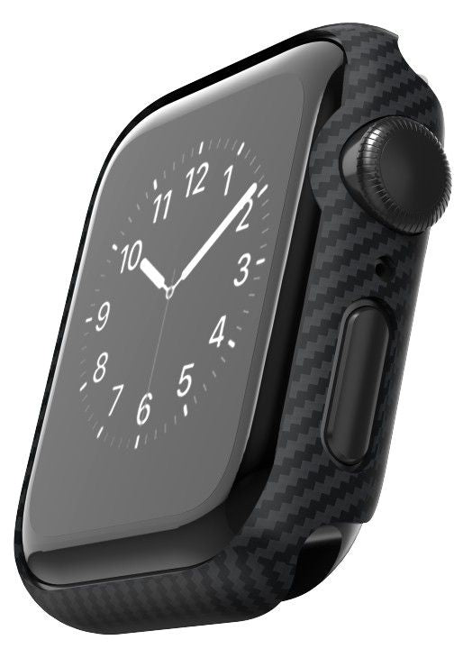 Capa Pitaka Air para Apple Watch Série 40 mm, preta KW1001A