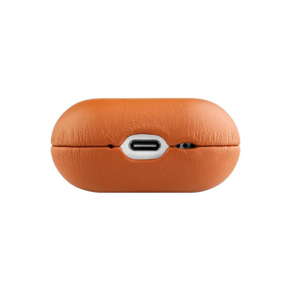 Capa Fixed PodsLeather para Apple AirPods 4, Castanho