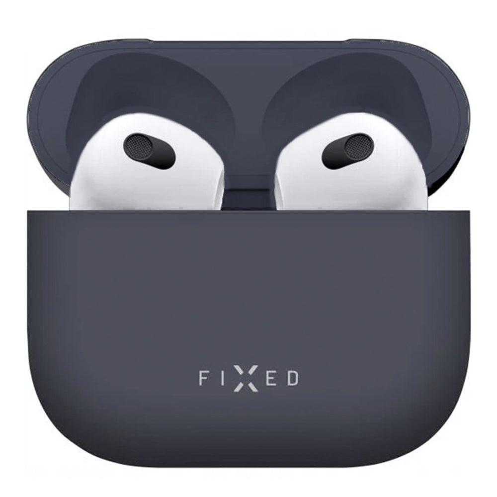 Capa Fixed Silky para Apple AirPods 4, Azul