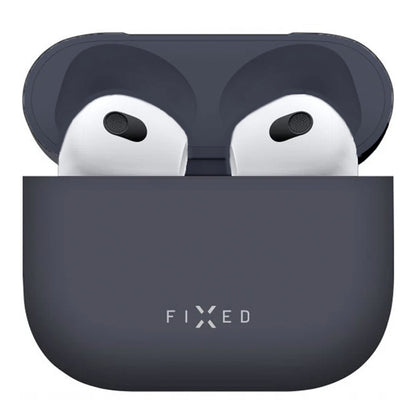 Capa Fixed Silky para Apple AirPods 4, Azul