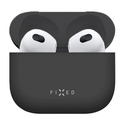 Capa Fixed Silky para Apple AirPods 4, Preta