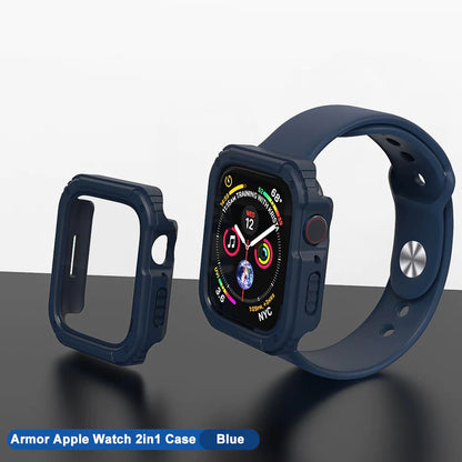Capa Lito Armor 360 para Apple Watch 38mm Series, Azul