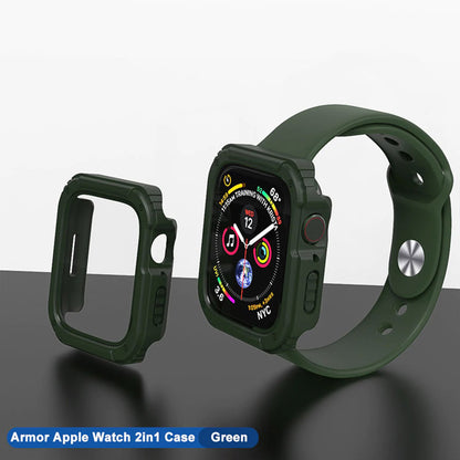 Capa Lito Armor 360 para Apple Watch 38mm Series, Verde