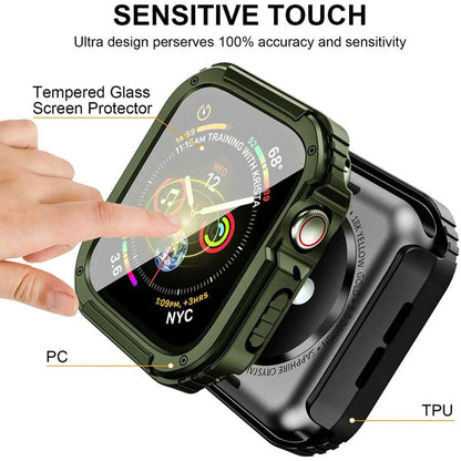 Capa Lito Armor 360 para Apple Watch 42mm Series, Verde