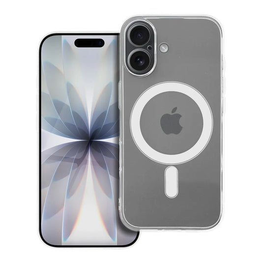 Capa MagSafe com Proteção de Câmera para Apple iPhone 17, OEM, 2mm, Transparente