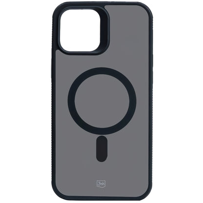 Capa MagSafe para Apple iPhone 12 / 12 Pro, 3MK, Smoke MagCase, Preta