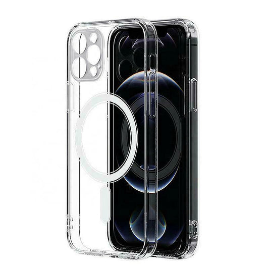 Capa MagSafe para Apple iPhone 13, OEM, Clear Mag com Proteção para Câmara, Transparente