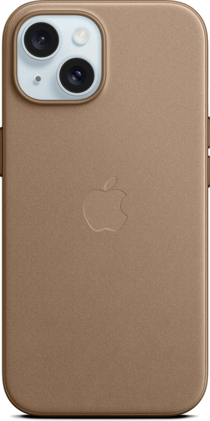 Capa MagSafe para Apple iPhone 15, FineWoven, Castanho MT3C3ZM/A