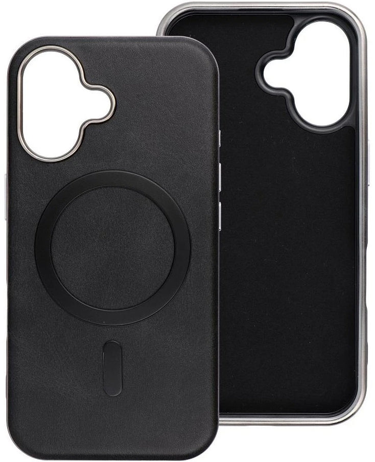 Capa MagSafe para Apple iPhone 16 Pro, OEM, Gentleman Mag, Preta