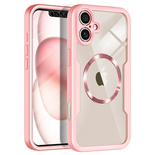 Capa MagSafe para Apple iPhone 17, Techsuit, ColorVerse 360, Rosa