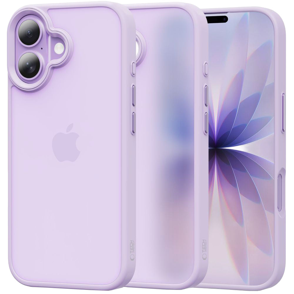 Capa para Apple iPhone 17, Tech-Protect, Magmat, Roxo Mate