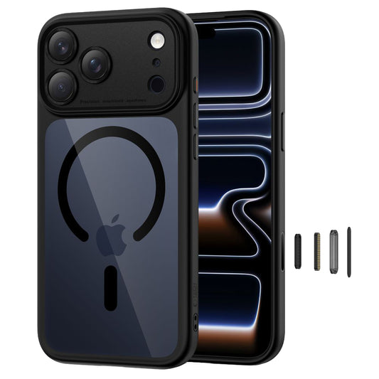 Capa MagSafe para Apple iPhone 17 Pro, Tech-Protect, MagPeak, Preta