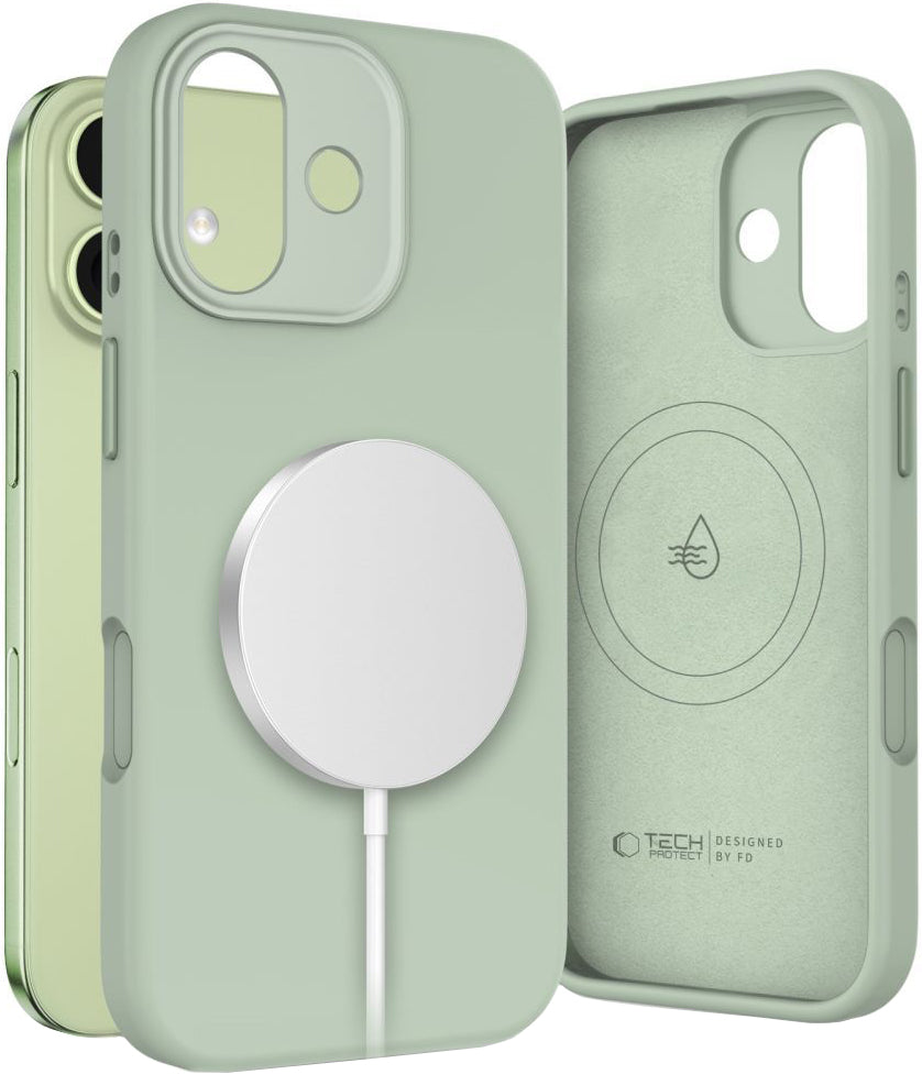 Capa MagSafe para Apple iPhone 17, Tech-Protect, Uniq, Verde
