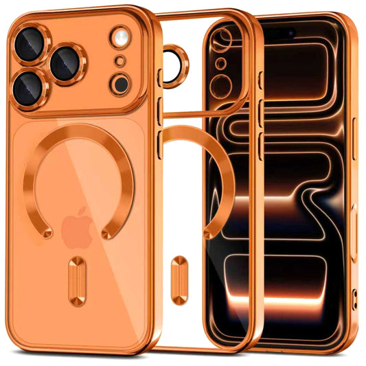 Capa MagSafe para Apple iPhone 17 Pro Max, Tech-Protect, Magflex, Laranja