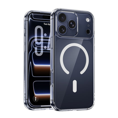 Capa MagSafe para Apple iPhone 17 Pro Max, Borofone, BI5 Ice Shield, Transparente