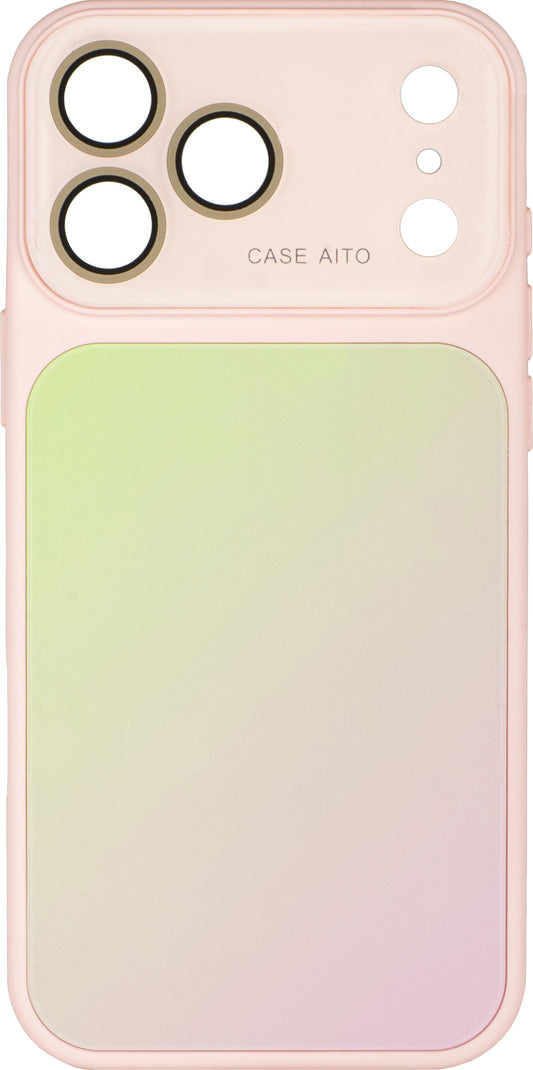 Capa MagSafe para Apple iPhone 17 Pro Max, OEM, Gradiente, Rosa Verde